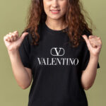 تیشرت طرح ولنتینو VALENTINO