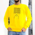 پلیور بامزه طرح آدمک قهوه - تصویر 7